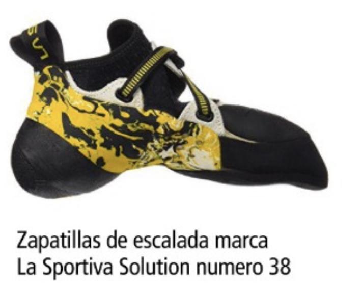 Zapatillas de escalada La Sportiva Nro 38