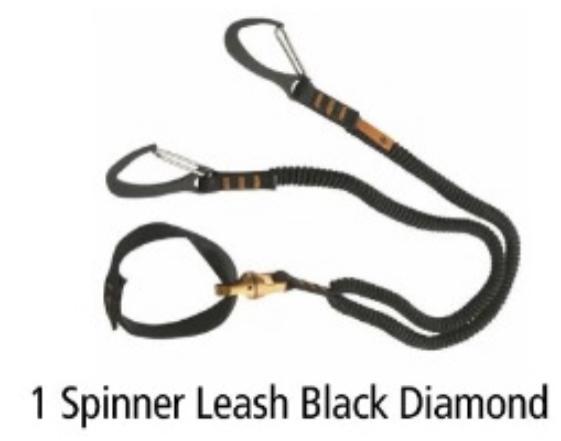 Spinner Leash Black Diamond